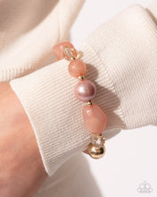 Load image into Gallery viewer, Beaded Backing - Brown