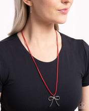 Load image into Gallery viewer, Bolo Bow - Red