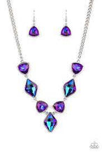 Load image into Gallery viewer, Glittering Geometrics - Purple