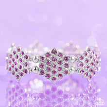 Load image into Gallery viewer, Scintillating Snowflakes - Purple