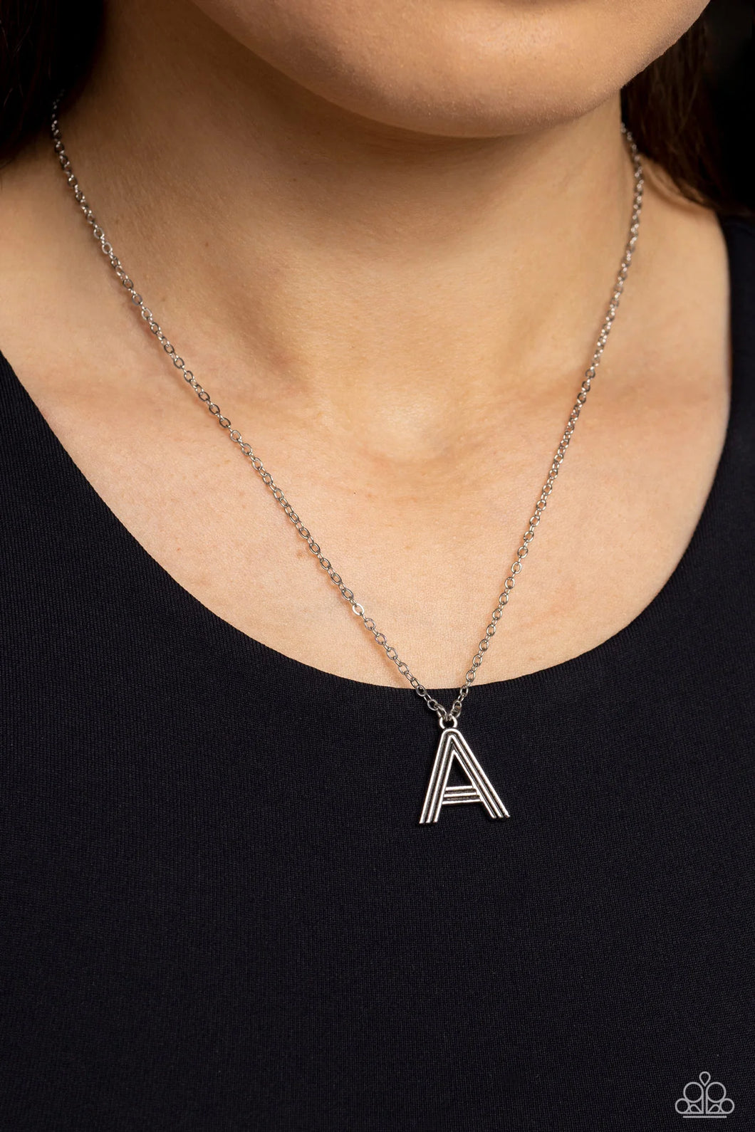 Leave Your Initials - A - Silver
