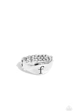Load image into Gallery viewer, Monogram Memento - Silver - F (R882)
