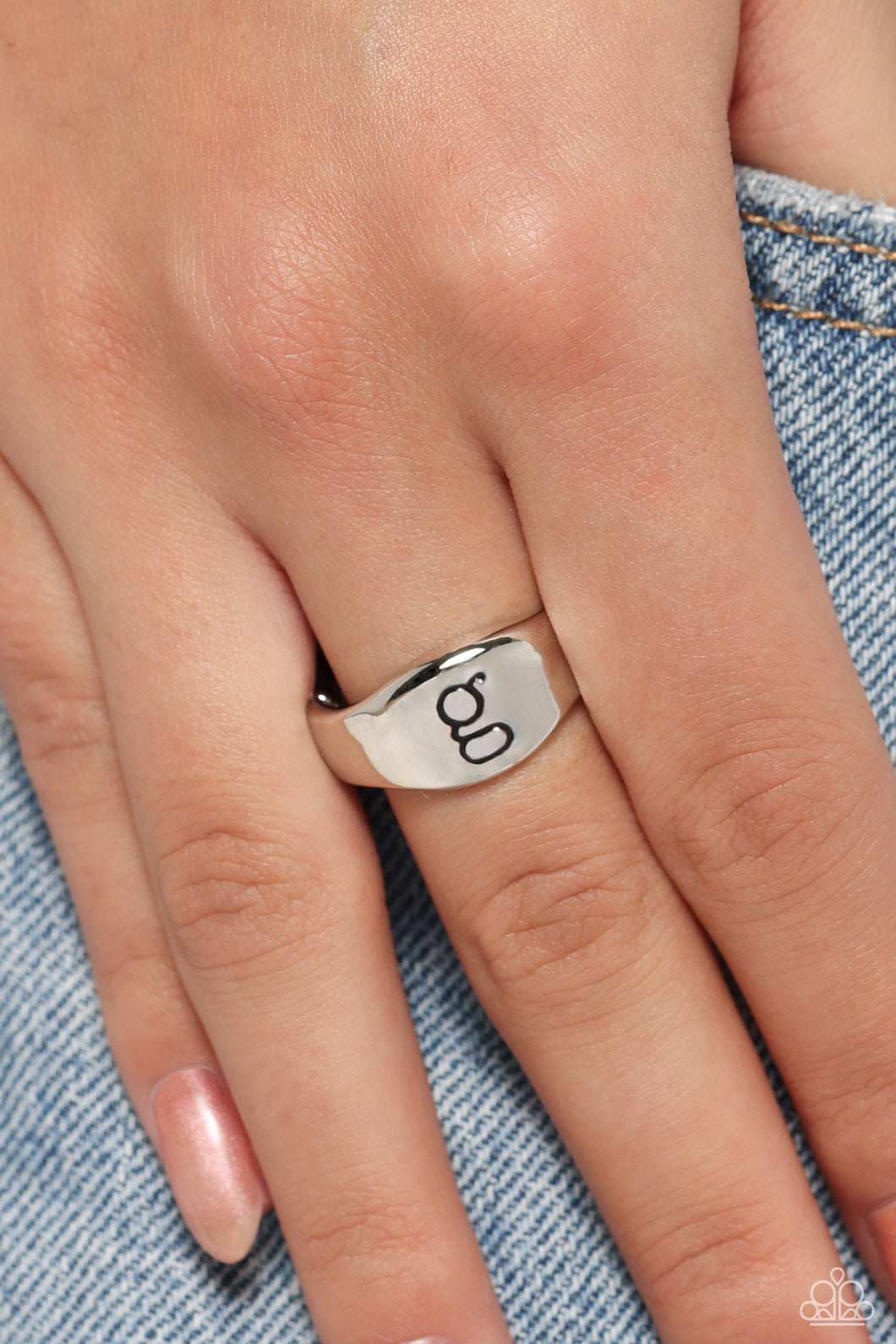 Monogram Memento - Silver - G (R883)