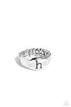 Load image into Gallery viewer, Monogram Memento - Silver - H (R871)
