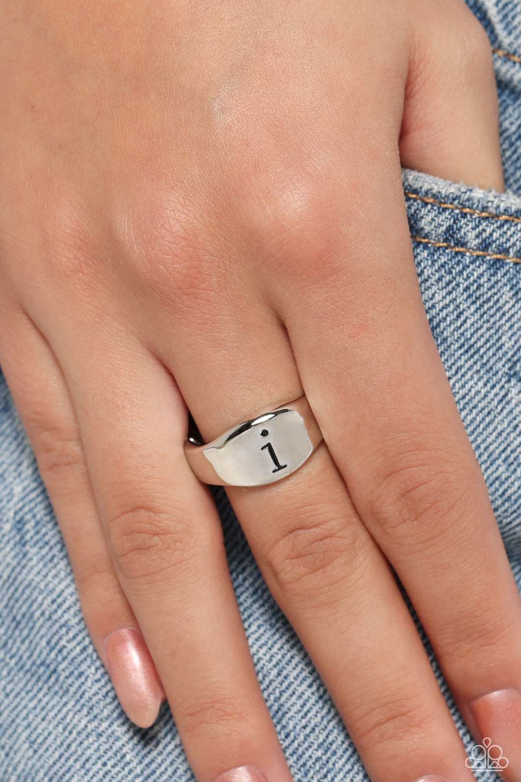 Monogram Memento - Silver - I (R869)