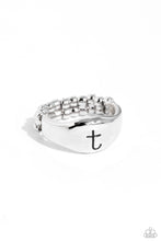 Load image into Gallery viewer, Monogram Memento - Silver - T (R873)

