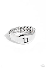 Load image into Gallery viewer, Monogram Memento - Silver - U (R870)
