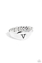 Load image into Gallery viewer, Monogram Memento - Silver - V (R872)
