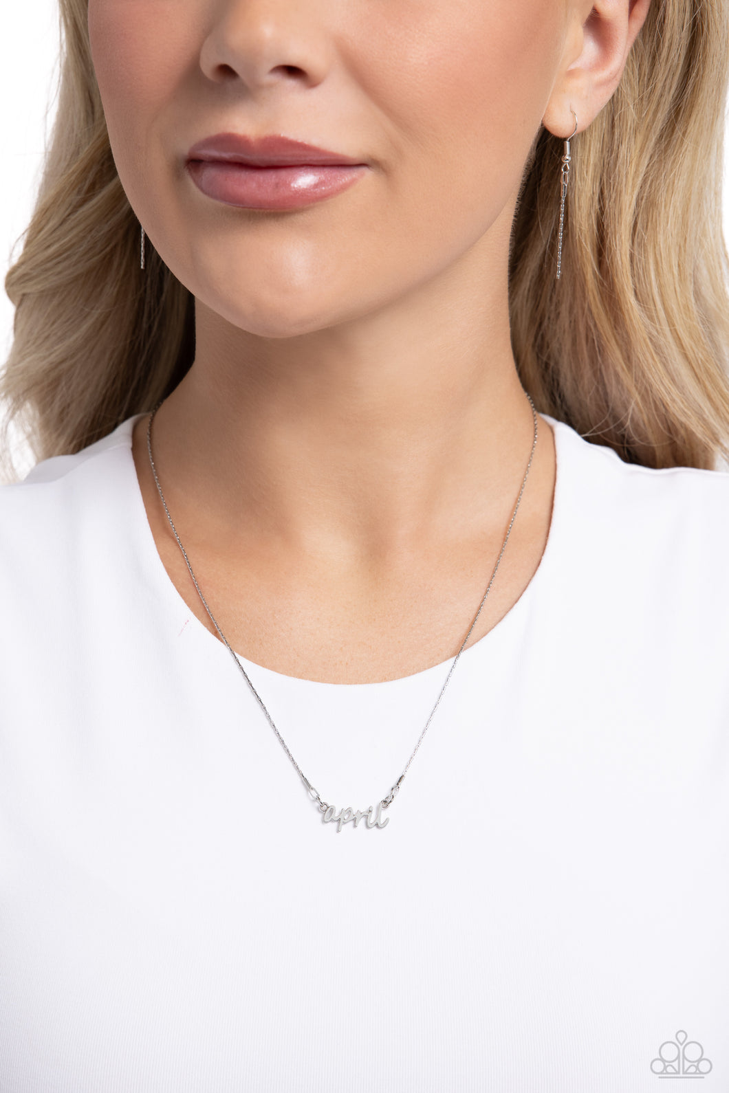 Birth Month Bling - April - Silver