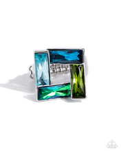 Load image into Gallery viewer, Sinuous Square - Blue (R903)
