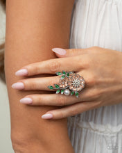 Load image into Gallery viewer, Botanical Bunch &amp; Budding Bling Complete Look - Orange
