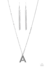 Load image into Gallery viewer, Leave Your Initials - A - Silver
