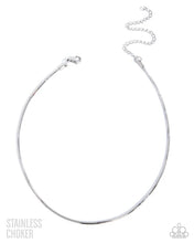Load image into Gallery viewer, Coiled Celebration - Silver Choker
