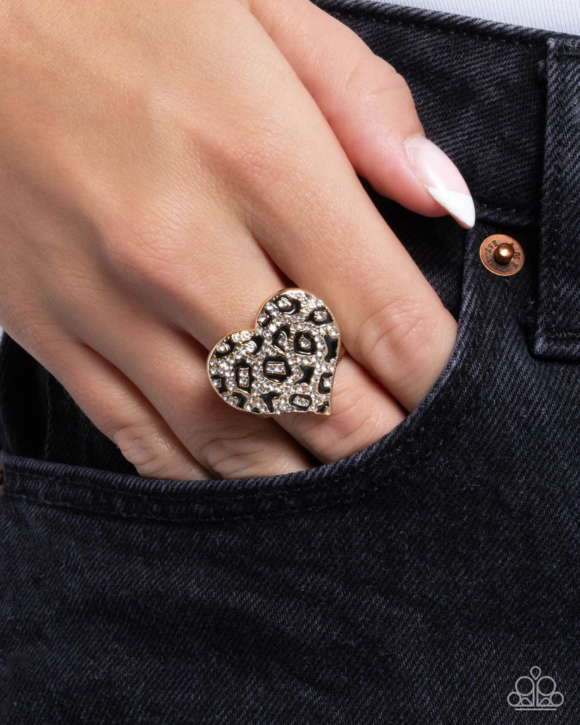 Cheetah Cameo - Gold (R948)