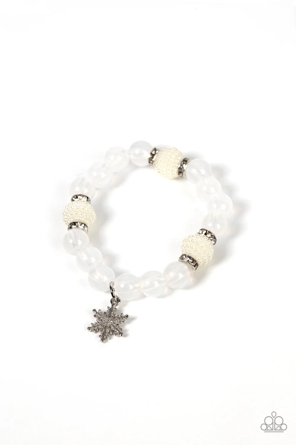 Starlet Shimmer Bracelet - Snowflake