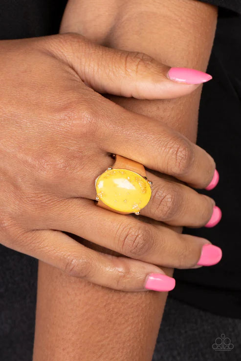 Gold Leaf Glam - Yellow (R35)