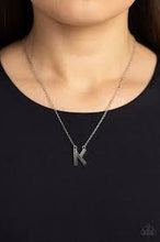 Load image into Gallery viewer, Leave Your Initials - K - Silver
