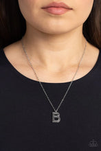Load image into Gallery viewer, Leave Your Initials - B - Silver
