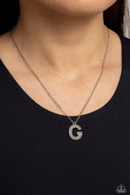 Load image into Gallery viewer, Leave Your Initials - G - Silver
