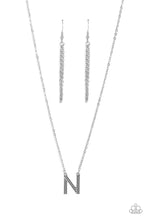 Load image into Gallery viewer, Leave Your Initials - N - Silver
