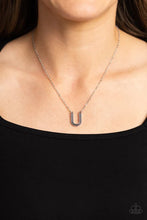 Load image into Gallery viewer, Leave Your Initials - U - Silver
