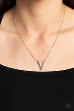 Load image into Gallery viewer, Leave Your Initials - V - Silver
