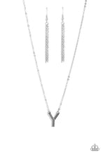 Load image into Gallery viewer, Leave Your Initials - Y - Silver
