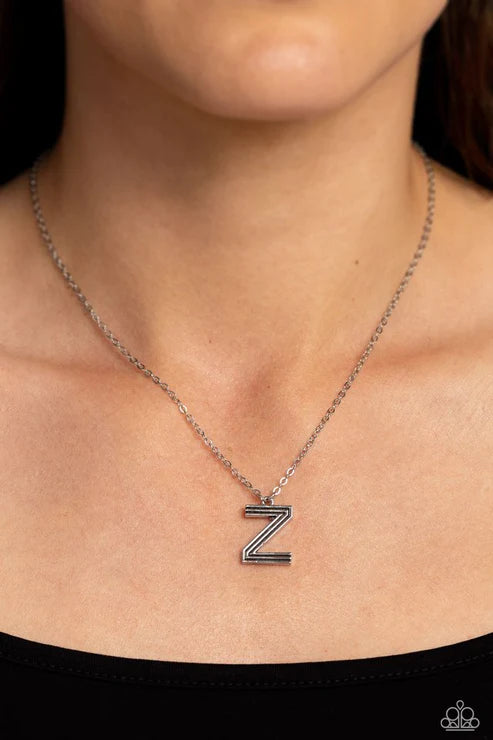 Leave Your Initials - Z - Silver