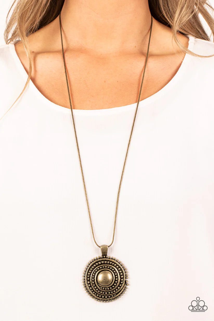 Solar Swirl - Brass