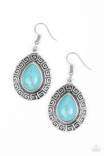 Load image into Gallery viewer, Tribal Tango - Blue Earring
