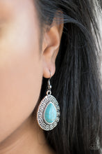 Load image into Gallery viewer, Tribal Tango - Blue Earring
