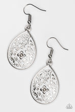 Load image into Gallery viewer, Flirty Flower Girl - White Earring

