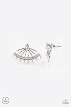 Load image into Gallery viewer, Drama Queen Dimension - White Earring
