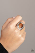 Load image into Gallery viewer, Moonlit Marigold - Brown Ring
