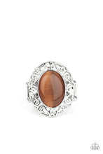 Load image into Gallery viewer, Moonlit Marigold - Brown Ring
