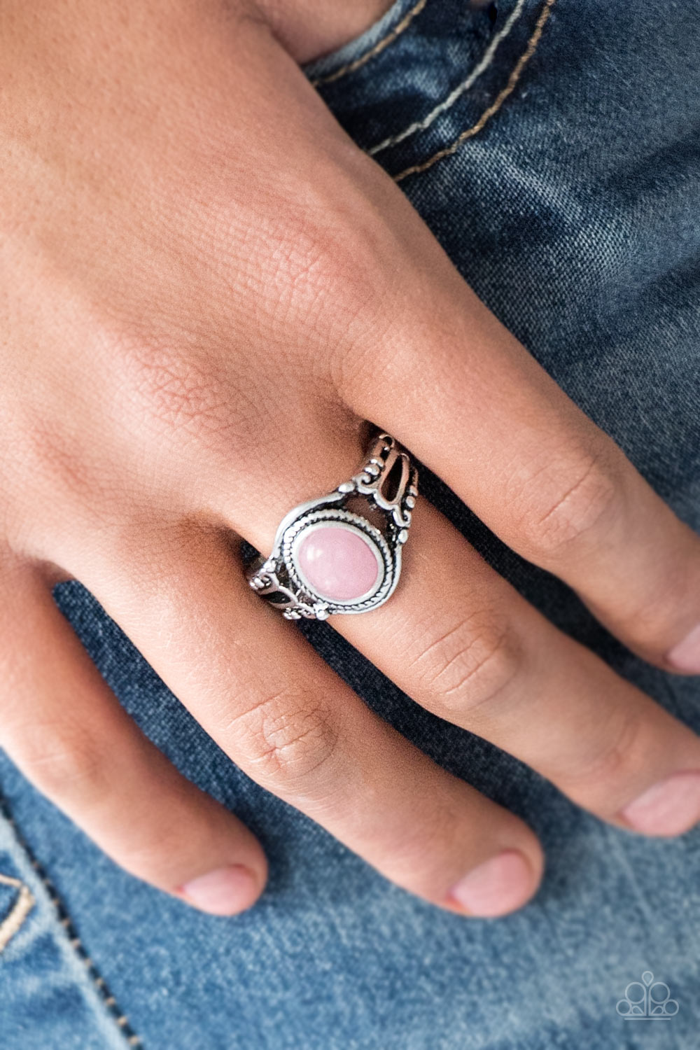 Peacefully Peaceful - Pink Ring