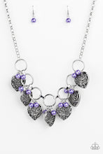 Load image into Gallery viewer, Very Valentine - Purple Necklace
