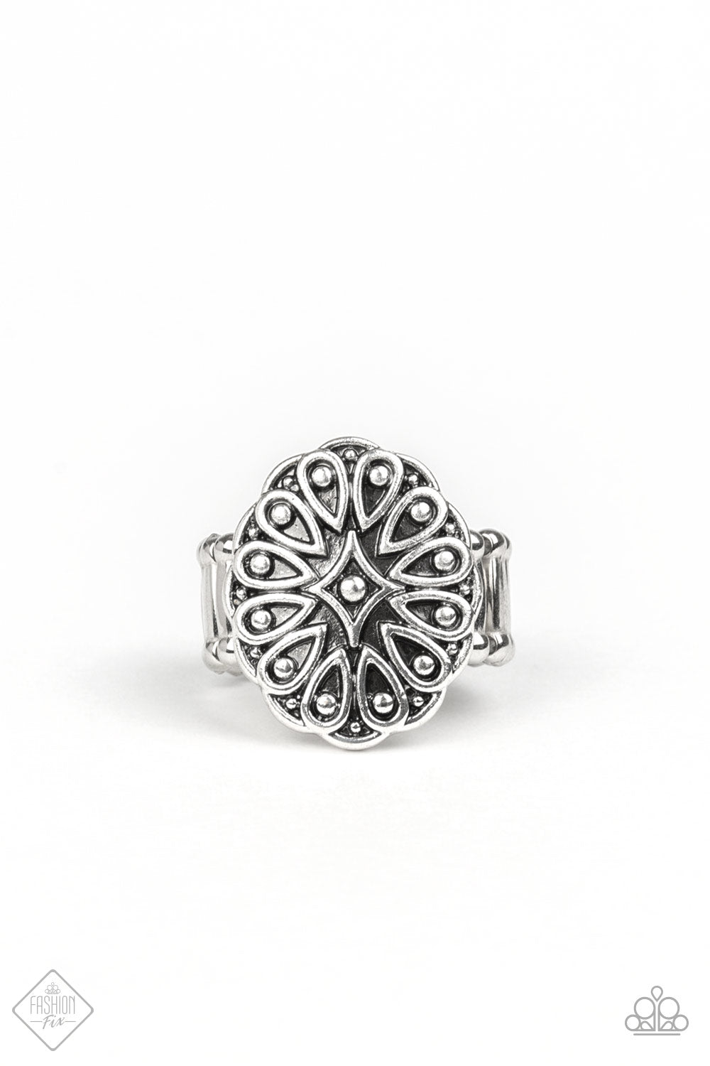 Modern Mandala - Silver (R411)