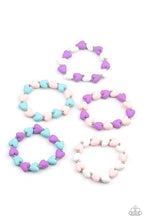 Load image into Gallery viewer, Starlet Shimmer Bracelet - Hearts
