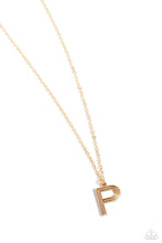 Load image into Gallery viewer, Leave Your Initials - Gold - P
